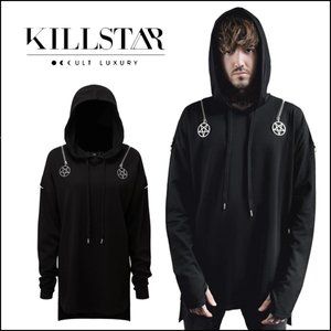Killstar Darkside Pentagram Long Sleeve Top